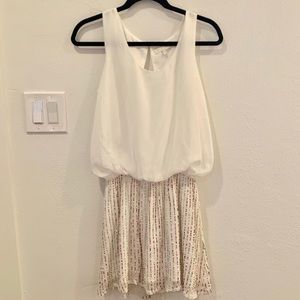 MM Couture Pink & White Sequin Dress-Size M